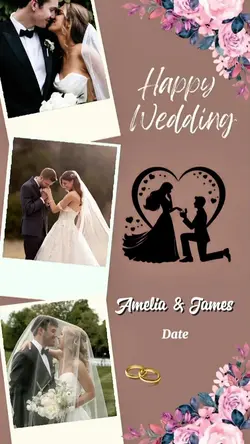 frame photo wedding