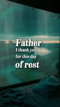 God thank You