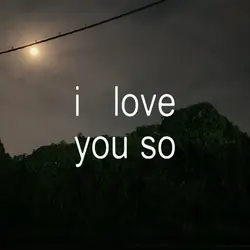 I love you so