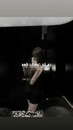 Mở lòng vì ai