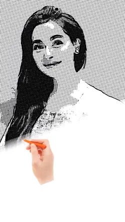 Photo drawing sketch