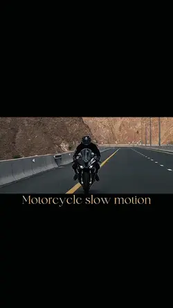 Motorcycle slowmo