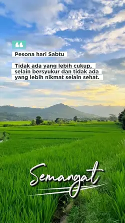 Pesona Hari Sabtu 