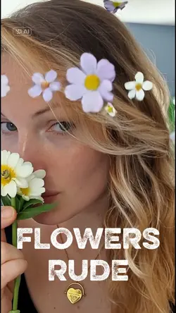 RUDE FLOWERS MEME