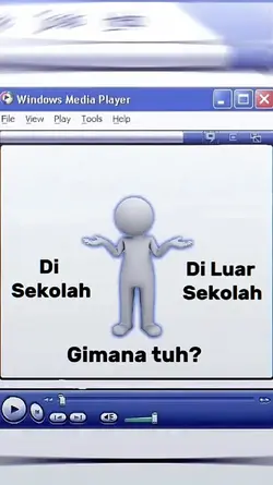 di sekolah vs diluar
