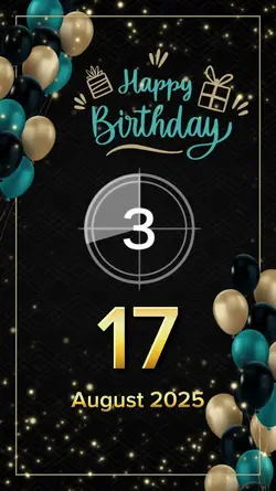 hbd 17 august 2025