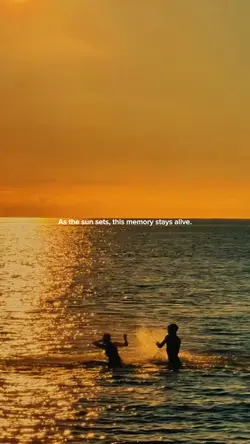 sun sets vibes