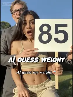 AI guess my weight 