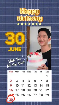 ultah 30 juni 3d