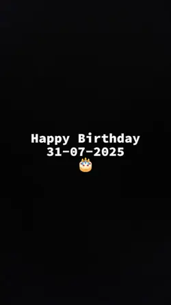 birthday 31 July