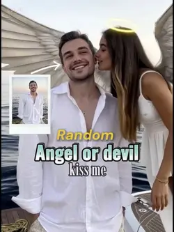 Angel or devil kiss 