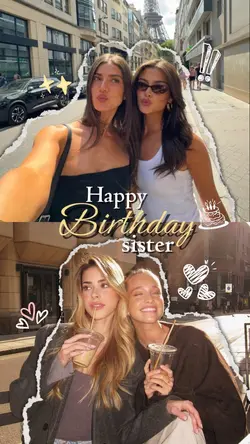 Birthday sister