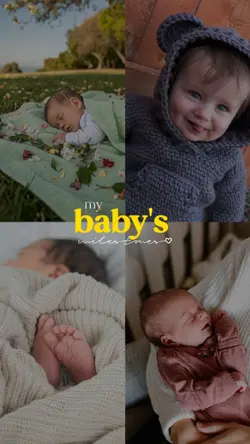 my baby's milestones