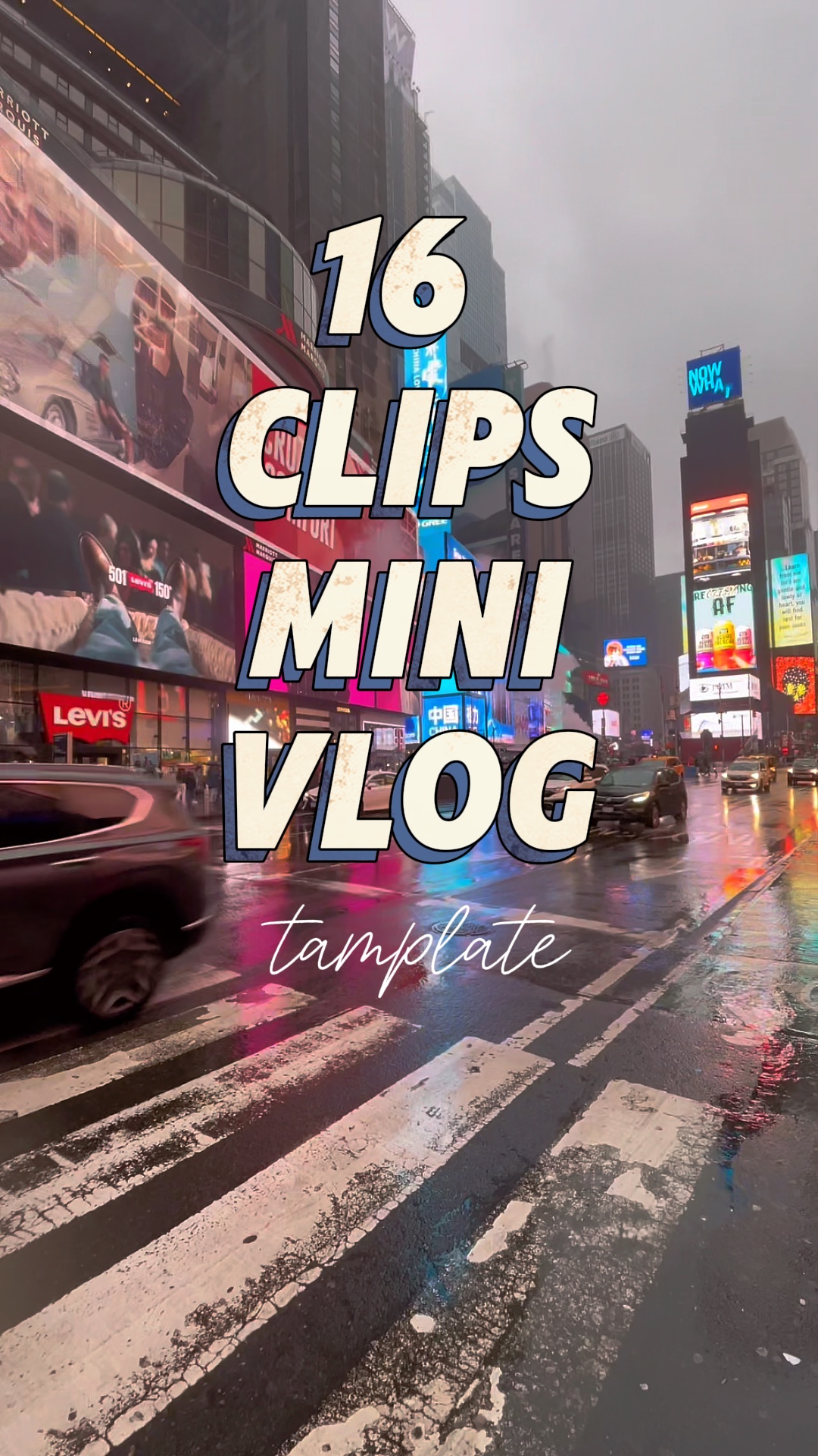 capcut template cover