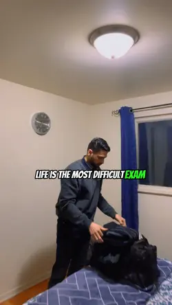 Exam of life.
