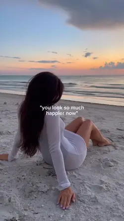 you look happier now