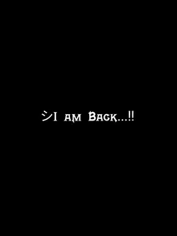 I Am Back 