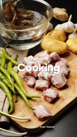 its a cooking time