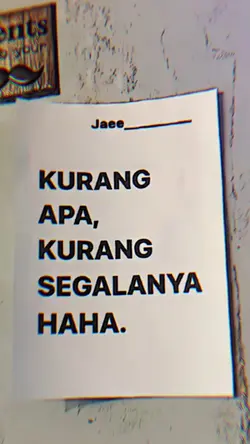 KURANG APA KURANG