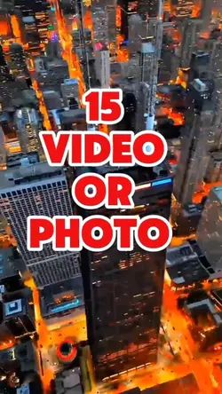 15 video or photo 