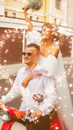 my wedding day