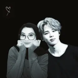 Foto bareng Jimin 