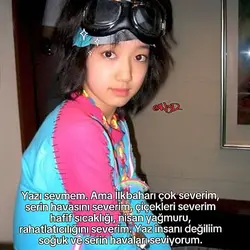 ilkbahar severim. 