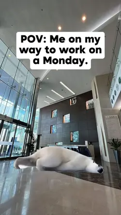 Me on my way to work