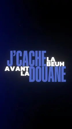 Avant la douane 🛃