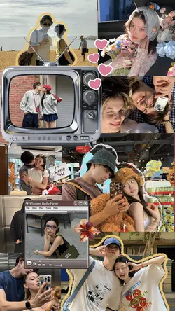 couple collage