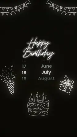 18 July 2025birthday