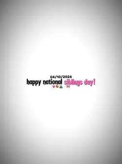 Happynationalsibling