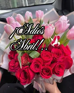 Adiós Abril✨💕
