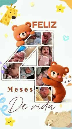 4meses colagem 