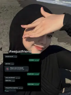 we just friend