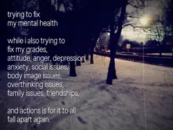 fall apart again.