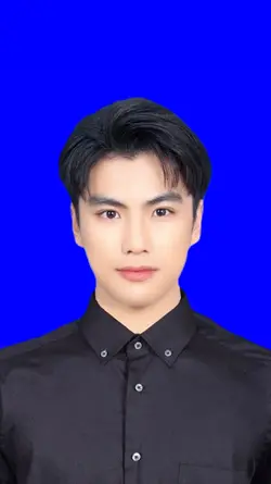 latar foto biru