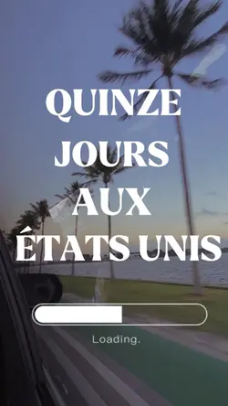 VACANCES ÉTATS UNIS🤩