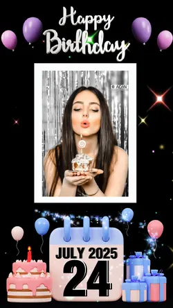 Birthday 24 July
