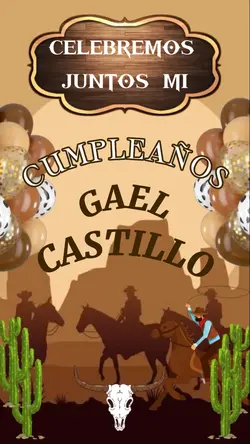 Invitación Vaquera