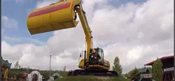 Spinning excavator 
