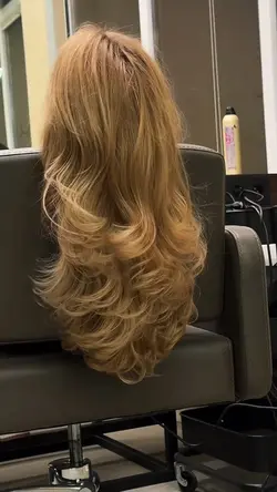 Blonde hair