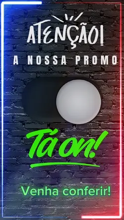 A promo está on