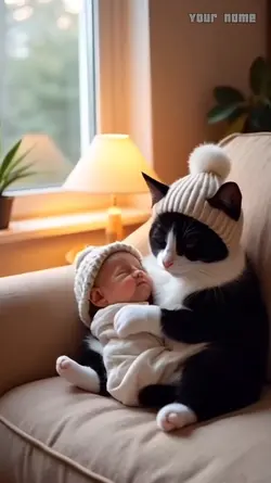Funny Ai cat video 