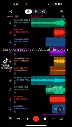 let down.