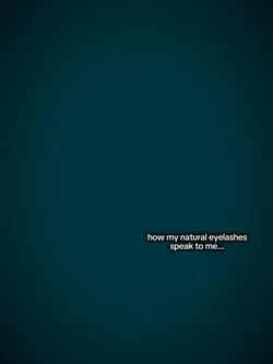 Howmyeyelashesspeaks