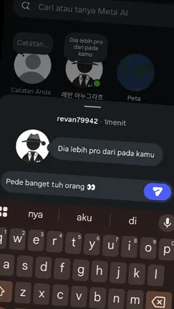 dia lebih pro/jago