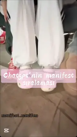 Manifest sıralama 