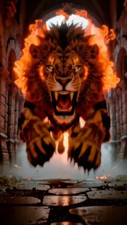 Fire Lion overlay 45