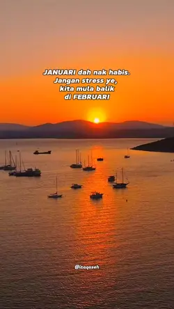 Januari da nak habis